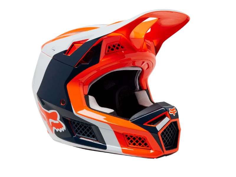Fox Racing Motorcycle Helmet MX Dirt Bike Motocross Off-Road V3 RS Efekt - Bild 9 von 26