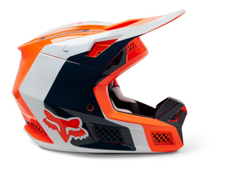 Fox Racing Motorcycle Helmet MX Dirt Bike Motocross Off-Road V3 RS Efekt - Bild 10 von 26