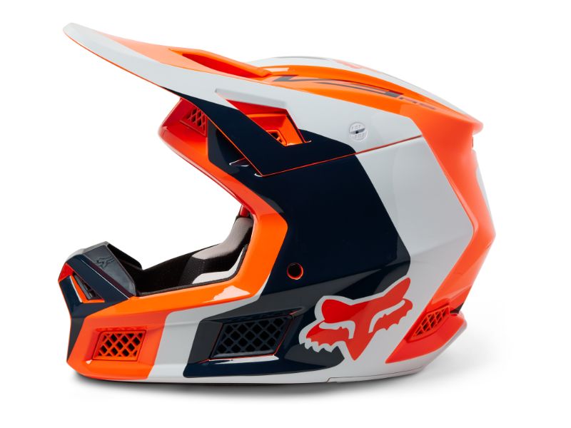 Fox Racing Motorcycle Helmet MX Dirt Bike Motocross Off-Road V3 RS Efekt - Bild 11 von 26