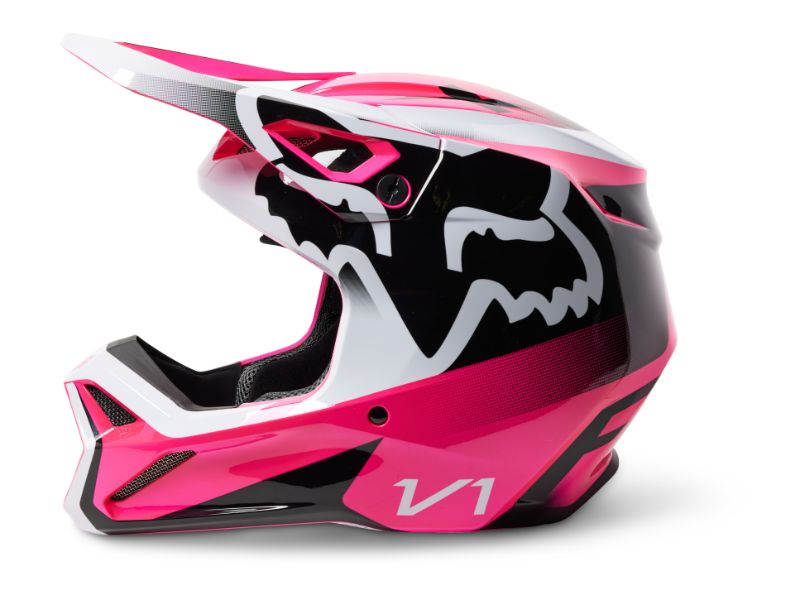 Fox Racing Motorcycle Helmet MX Dirt Bike Motocross Off-Road Youth V1 Leed - Bild 17 von 26