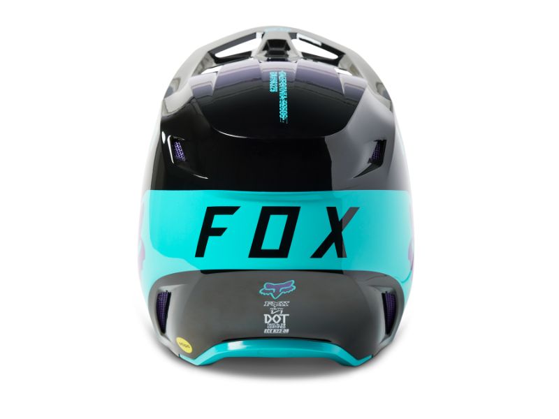 Fox Racing Casco Motocross V1 TOXSYK DOT/ECE (Midnight) 29659-329 para  hombre